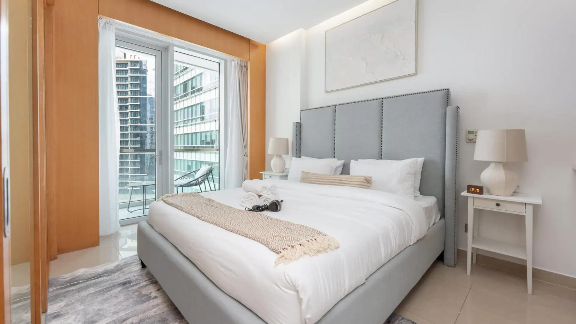 Refined And Enchanting 1 Bedroom In Ubora Tower Dubaj Apartman